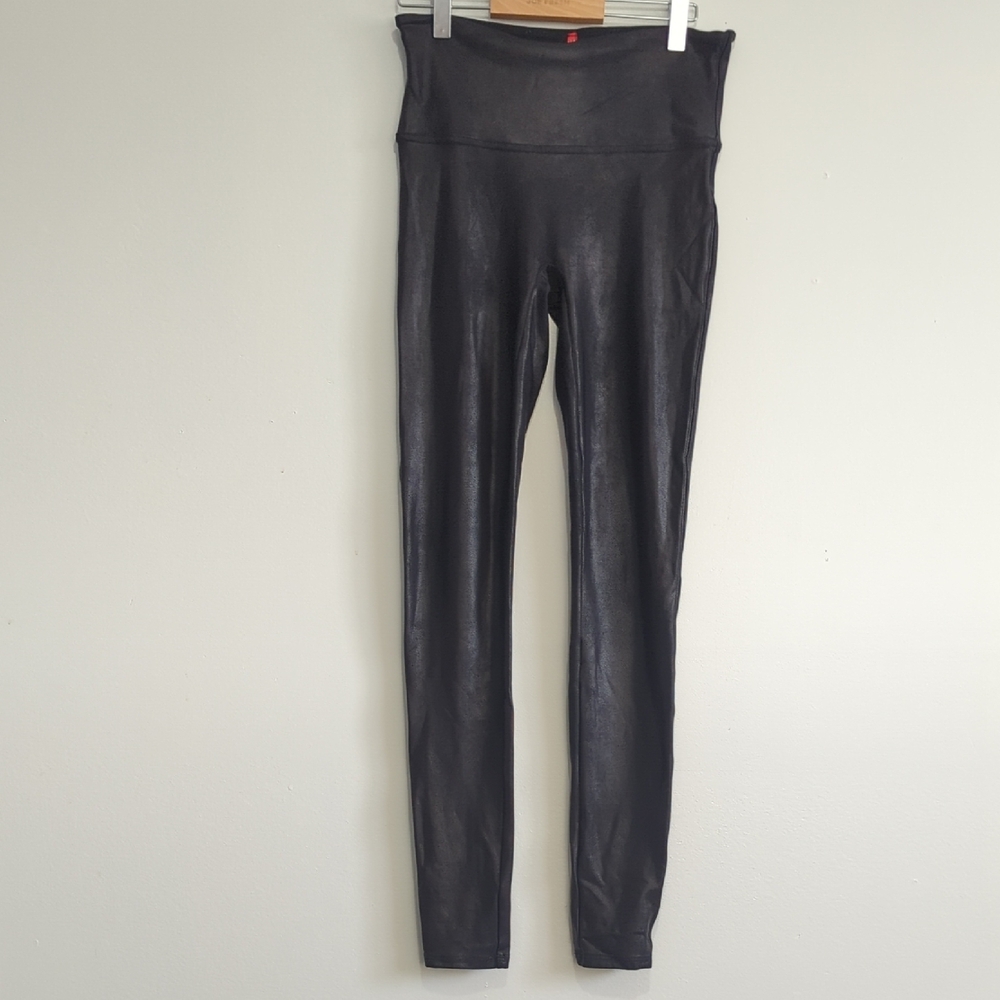 Spanx Black High-Waist Leggings